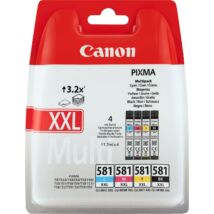 Eredeti Canon CLI-581XXL Tintapatron Multipack 4x11,7 ml