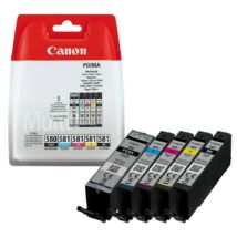 Eredeti Canon PGI-580 + CLI-581 Tintapatron Multipack 1x11,2 ml + 4x5,6 ml