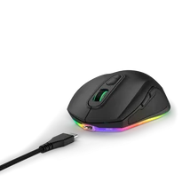 uRage Egér Reaper 340 optikai 8000DPI, fekete, Hama