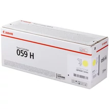 Eredeti Canon CRG 059H Toner Yellow 13.500 oldal kapacitás