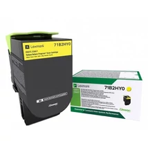 Eredeti Lexmark CS/CX/417/517 Extra High Return Toner Yellow 3,5K 71B2HY0