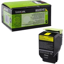 Eredeti Lexmark CX310/410/510 Standard Corporate Toner Yellow 2K 80C2SYE