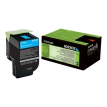 Eredeti Lexmark CX510 Extra High Corporate Toner Cyan 4k 80C2XCE