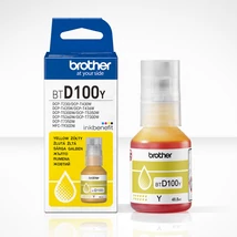 Eredeti Brother BTD100Y Tintatartály Yellow 48,8 ml 5.000 oldal kapacitás