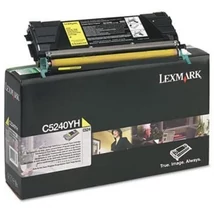 Eredeti Lexmark C524/534 High Return Toner Yellow 5K C5240YH