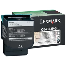 Eredeti Lexmark C54x/X54x Return Toner Black 1K C540A1KG