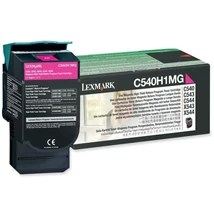 Eredeti Lexmark C54x/X54x High Return Toner Magenta 2K C540H1MG