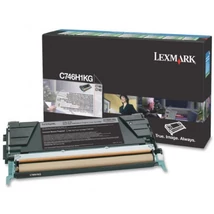 Eredeti Lexmark C746/C748 High Return Toner Black 12K C746H1KG