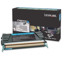 Eredeti Lexmark C748 High Return Toner Cyan 10K C748H1CG