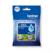 Eredeti Brother LC552C Tintapatron Cyan 7,2 ml 550 oldal kapacitás