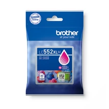 Eredeti Brother LC552XLM Tintapatron Magenta 16,5 ml 1.500 oldal kapacitás