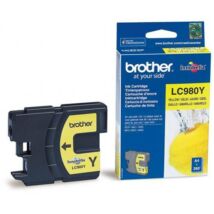 Eredeti Brother LC 980 yellow - 260 oldal