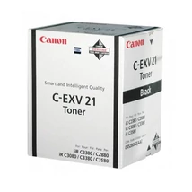 Eredeti Canon C-EXV 21 bk - 26.000 oldal