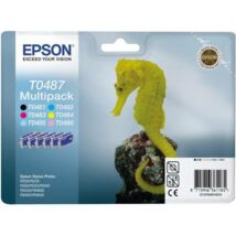 Eredeti Epson T0487 Multipack (BK + 5 szín)