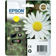 Eredeti Epson T1804 - yellow (3,3 ml ~ 180 oldal)