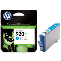 Eredeti HP 920 XL cyan (CD972A) - 6ml ~ 700 oldal