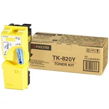 Eredeti Kyocera TK-820 yellow - 7.000 oldal