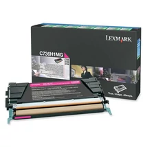 Eredeti Lexmark C736 magenta - 10.000 oldal