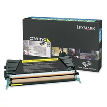 Eredeti Lexmark C736 yellow - 10.000 oldal