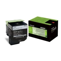 Eredeti Lexmark CX510 bk - 8.000 oldal