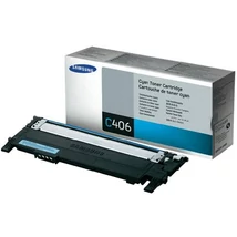 Eredeti Samsung CLT-C406S cyan toner - 1.000 oldal