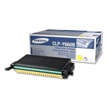 Eredeti Samsung CLP-Y660B sárga toner - 5.000 oldal