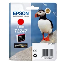 Eredeti Epson T3247 red - (14ml ~ 980 oldal)