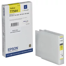 Eredeti Epson T7564 sárga - 14ml ~1.500 oldal