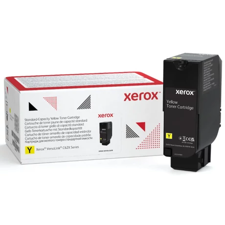 Eredeti Xerox C625 toner Yellow 6000 oldalra