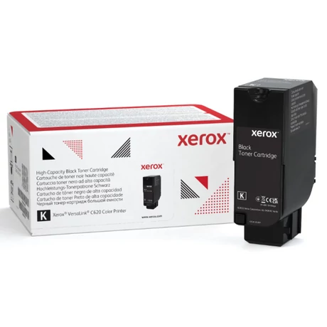Eredeti Xerox C620 toner Bk 20.000 oldalra