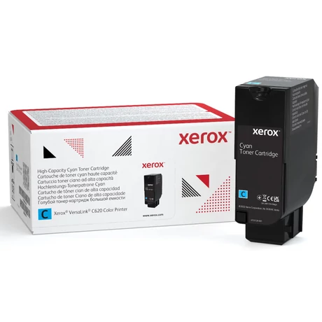 Eredeti Xerox C620 toner Cyan 12.000 oldalra