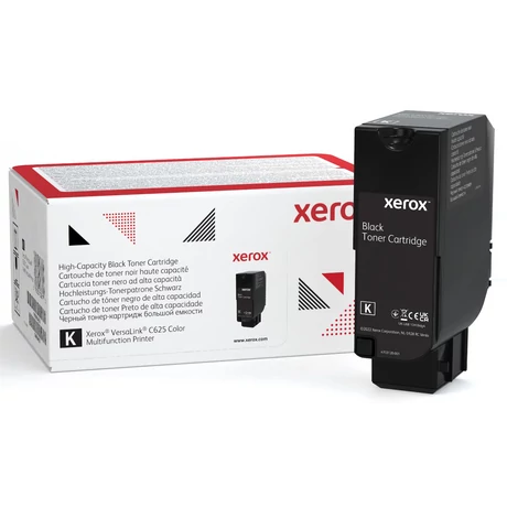 Eredeti Xerox C625 toner Bk 25.000 oldalra