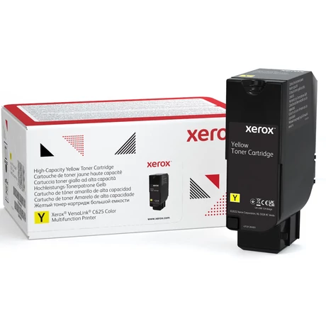 Eredeti Xerox C625 toner Yellow 16.000 oldalra