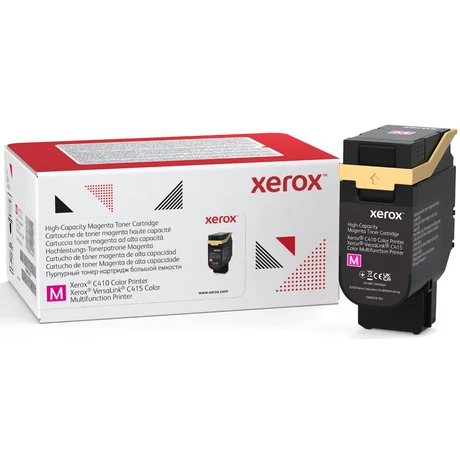 Eredeti Xerox C415 toner Magenta 7000 oldalra