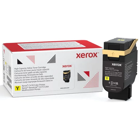 Eredeti Xerox C415 toner Yellow 7000 oldalra