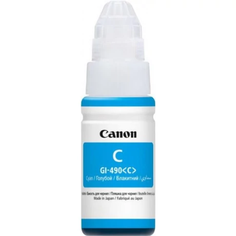 Eredeti Canon GI-490 Tinta Cyan 70 ml