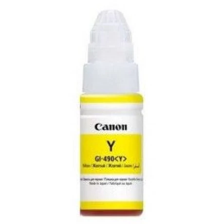 Eredeti Canon GI-490 Tinta Yellow 70 ml