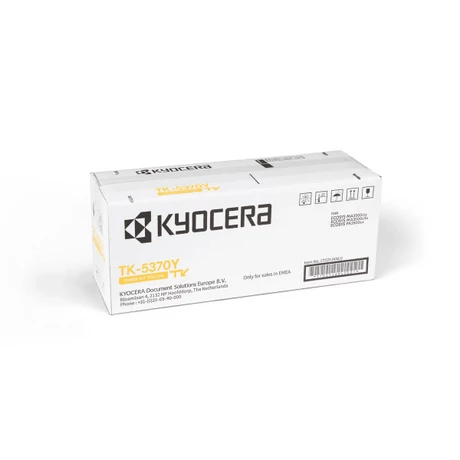 Eredeti Kyocera TK-5370 Toner Yellow 5.000 oldal kapacitás