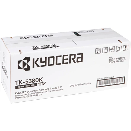 Eredeti Kyocera TK-5380 Toner Black 13.000 oldal kapacitás