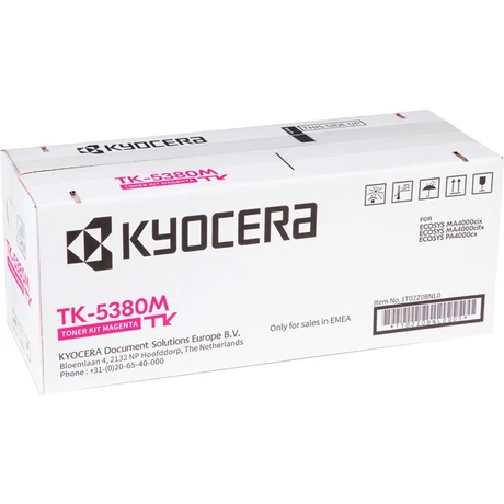 Eredeti Kyocera TK-5380 Toner Magenta 10.000 oldal kapacitás