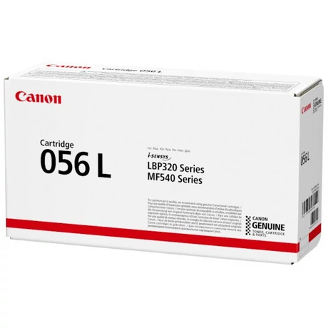 Eredeti Canon CRG056L Toner Black 5.100 oldal kapacitás