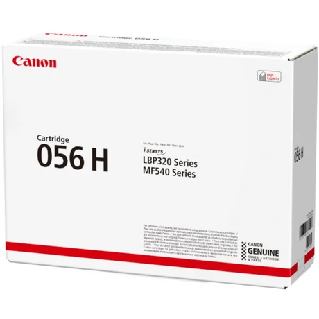 Eredeti Canon CRG056H Toner Black 21.000 oldal kapacitás