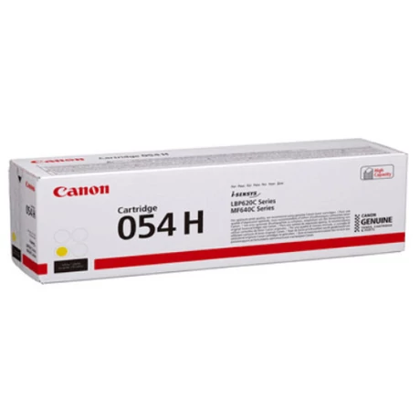 Eredeti Canon CRG054H Toner Yellow 2.300 oldal kapacitás