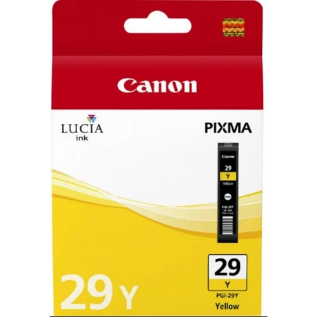 Eredeti Canon PGI-29 Tintapatron Yellow 36 ml