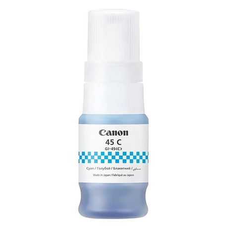 Eredeti Canon GI45 Tinta Cyan 3.000 oldal kapacitás