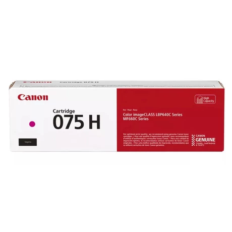 Eredeti Canon CRG075H Toner Magenta 2500 oldal kapacitás