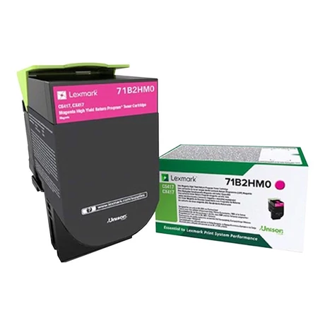 Eredeti Lexmark CS/CX/417/517 Extra High Return Toner Magenta 3,5K 71B2HM0