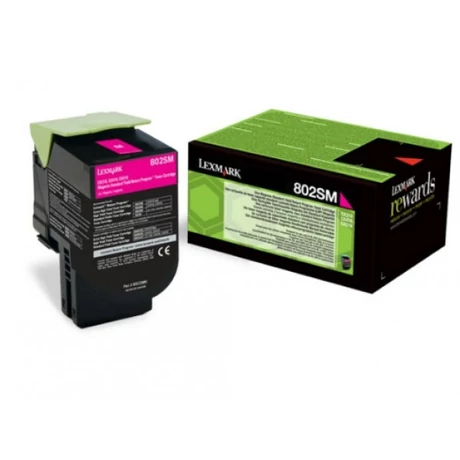 Eredeti Lexmark CX310/410/510 Standard Corporate Toner Magenta 2K 80C2SME