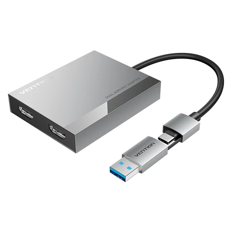 Vention USB-C/USB-A -> HDMI*2 (dual) MST, dokkoló