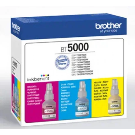 Eredeti Brother BT5000CMY Tintatartály csomag CMY 3*48,8ml